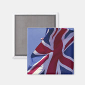 Europa, England, Britische Flagge Magnet (Vorderseite/Rückseite)