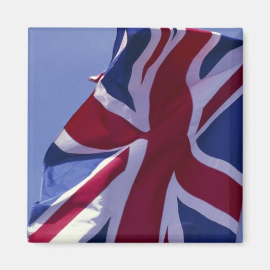 Europa, England, Britische Flagge Magnet (Vorne)