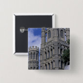 Europa, England, Cambridgeshire, Ely. Esel Button (Vorne & Hinten)