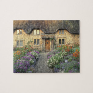Europa, England, Chippenham. Frühes Morgenlicht Puzzle