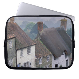 Europa, England, Dorset, Gold Hill, Shaftesbury. 2 Laptopschutzhülle