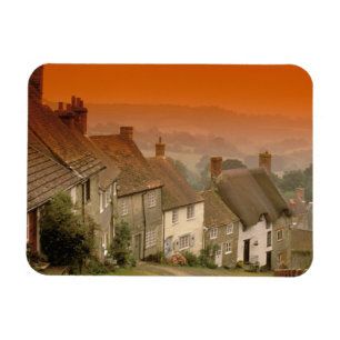 Europa, England, Dorset, Shaftesbury. Goldener Hüg Magnet