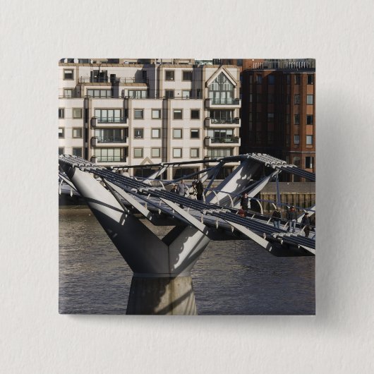 Europa, ENGLAND, London: Blick auf das Jahrtausend Button (Vorderseite)