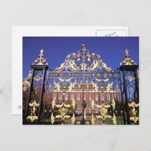 Europa, England, London. Gilded Gate außerhalb von Postkarte (Vorne/Hinten)