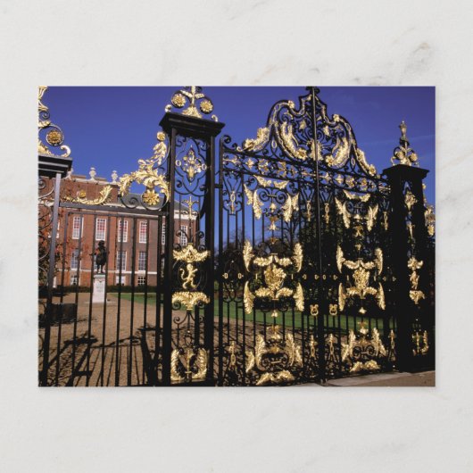 Europa, England, London. Gilded Gate außerhalb von Postkarte (Vorderseite)