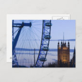 Europa, ENGLAND, London: Häuser des Parlaments Postkarte (Vorne/Hinten)