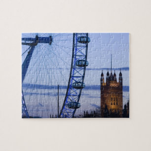 Europa, ENGLAND, London: Häuser des Parlaments Puzzle