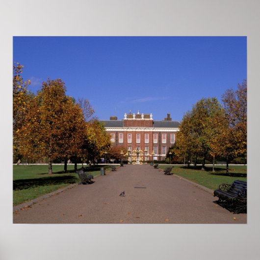 Europa, England, London. Kensington Palace Poster (Vorne)