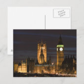 Europa, ENGLAND, London: Parlament / 2 Postkarte (Vorne/Hinten)