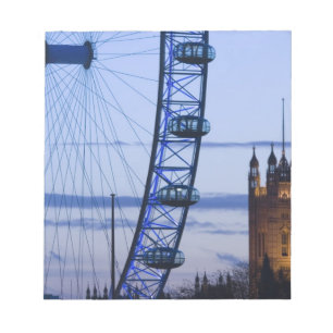 Europa, ENGLAND, London: Parlamentsgebäude Notizblock