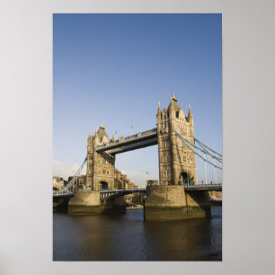 Europa, ENGLAND, London: Tower Bridge / Late Poster