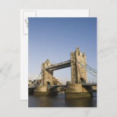 Europa, ENGLAND, London: Tower Bridge / Late Postkarte (Vorne/Hinten)