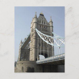 Europa, England, London. Tower Bridge über die Postkarte