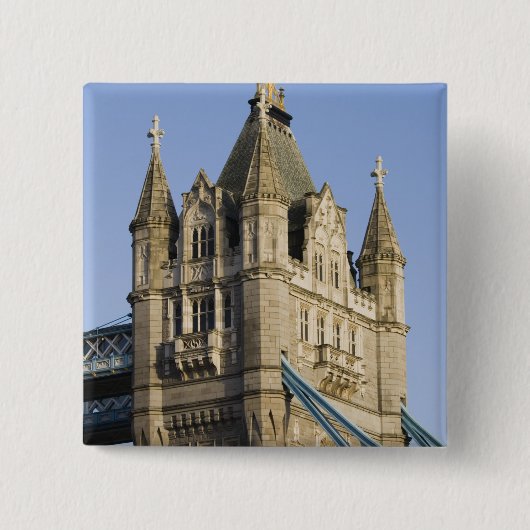 Europa ENGLAND, London: Tower Bridge / Verspätung Button (Vorderseite)