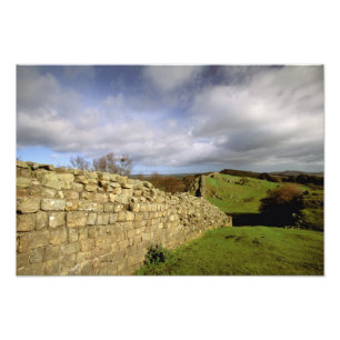 Europa, England, Northumberland. Hadrians Fotodruck