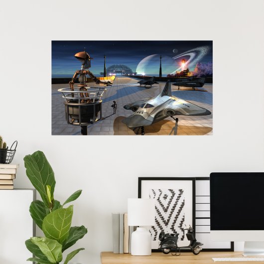 Europa Express Poster (Heimbüro)