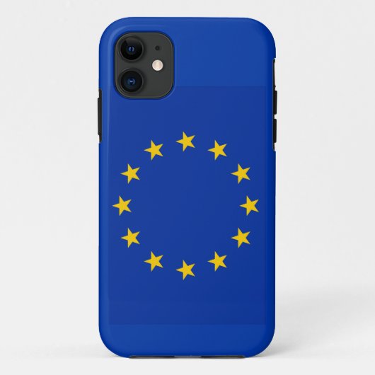 Europa Fahne Case-Mate iPhone Hülle (Rückseite)
