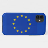 Europa Fahne Case-Mate iPhone Hülle (Rückseite (Horizontal))