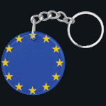 Europa Fahne Schlüsselanhänger<br><div class="desc">Europa Fahne</div>