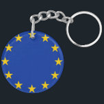 Europa Fahne Schlüsselanhänger<br><div class="desc">Europa Fahne</div>