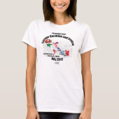 Europa-Ferien-T - Shirt 2013 - Dame PDTS (Vorderseite)