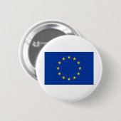 Europa-Flagge Button (Vorne & Hinten)