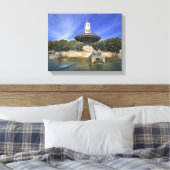 Europa, Frankreich, Aix-en-Provence Fontaine de Leinwanddruck (Insitu (Schlafzimmer))
