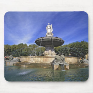 Europa, Frankreich, Aix-en-Provence. Fontaine de Mousepad