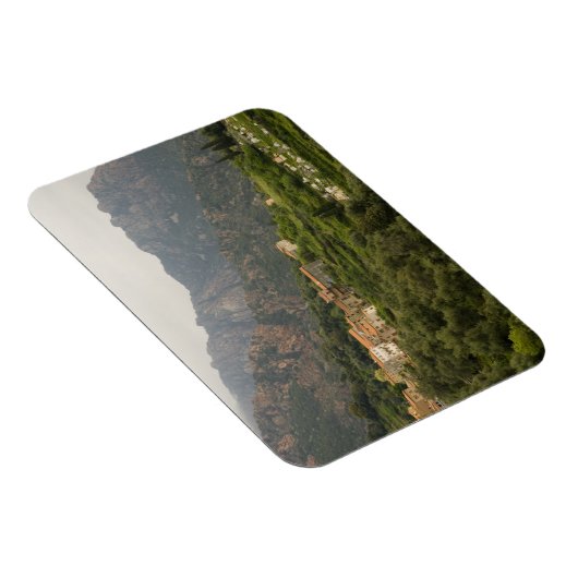 Europa, Frankreich, Korsika, Ota. Stadt Ota und Magnet (Rechte Seite)