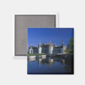 Europa, Frankreich, Loire Valley. Chateau Chambord Magnet (Vorderseite/Rückseite)