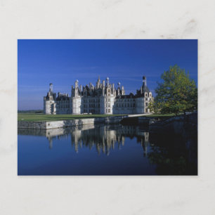 Europa, Frankreich, Loire Valley. Chateau Chambord Postkarte
