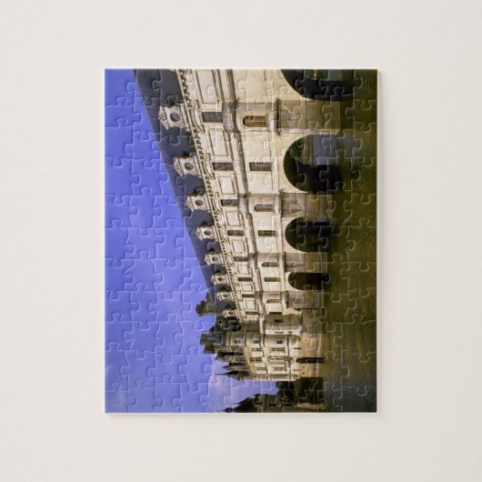 Europa, Frankreich, Loire Valley. Schloss Puzzle (Vertikal)