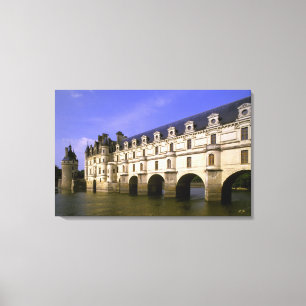 Europa, Frankreich, Loiretal. Schloss Leinwanddruck