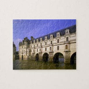 Europa, Frankreich, Loiretal. Schloss Puzzle