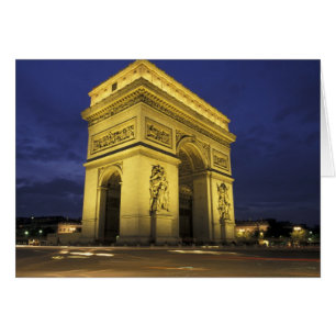 Europa, Frankreich, Paris. Arc de Triomphe