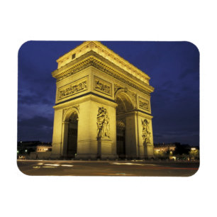 Europa, Frankreich, Paris Arc de Triomphe Magnet