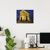 Europa, Frankreich, Paris Arc de Triomphe Poster (Heimbüro)
