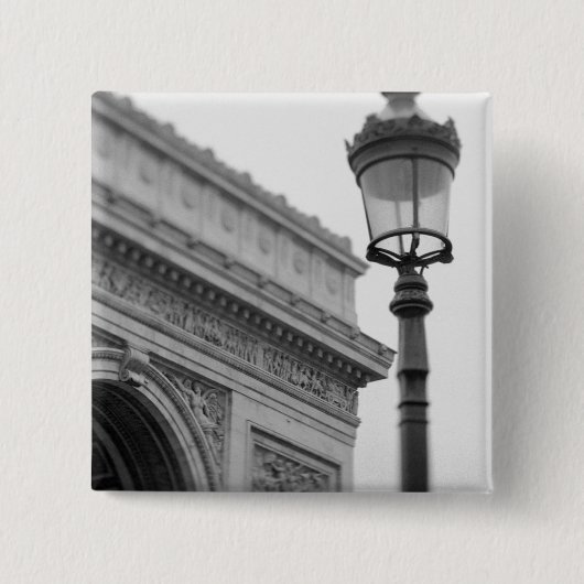 Europa, Frankreich, Paris. Arc de Triomphe und Button (Vorderseite)