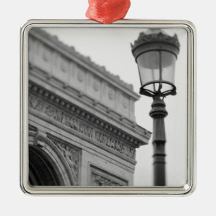 Europa, Frankreich, Paris. Arc de Triomphe und Ornament Aus Metall