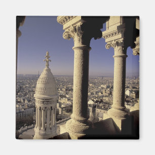 Europa, Frankreich, Paris, Blick auf Paris durch Magnet