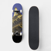 Europa, Frankreich, Paris, Eiffelturm, Abend 2 Skateboard (Vorderseite)