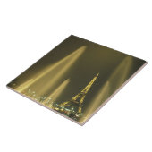 Europa, Frankreich, Paris, Eiffelturm, Abend Fliese (Seite)