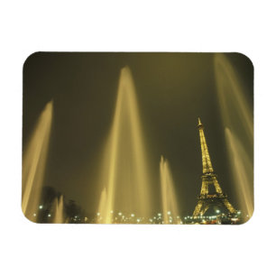 Europa, Frankreich, Paris, Eiffelturm, Abend Magnet
