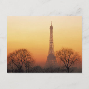 Europa, Frankreich, Paris Eiffelturm (Mittel) Postkarte