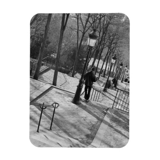 Europa, Frankreich, Paris, Montmartre Magnet (Vertikal)