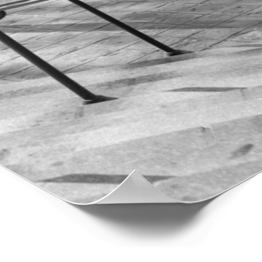 Europa, Frankreich, Paris, Montmartre Poster (Ecke)