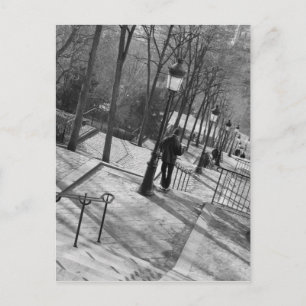 Europa, Frankreich, Paris, Montmartre Postkarte