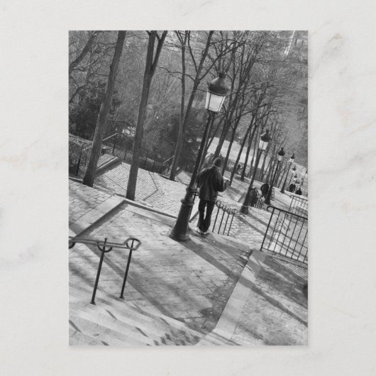 Europa, Frankreich, Paris, Montmartre Postkarte (Vorderseite)