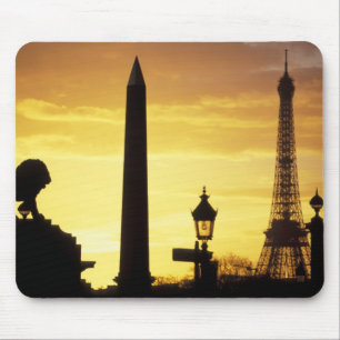 Europa, Frankreich, Paris, Place de Concorde. Mousepad