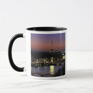 Europa, Frankreich, Paris, Sonnenuntergangsblick a Tasse